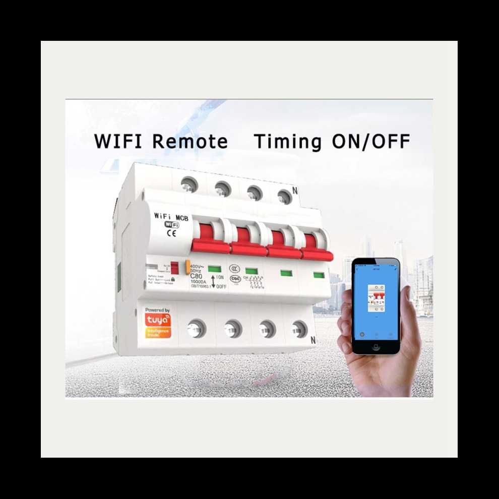 Wifi Автоматичен Умен AC предпазител 230v/400v за термопомпи и бойлери