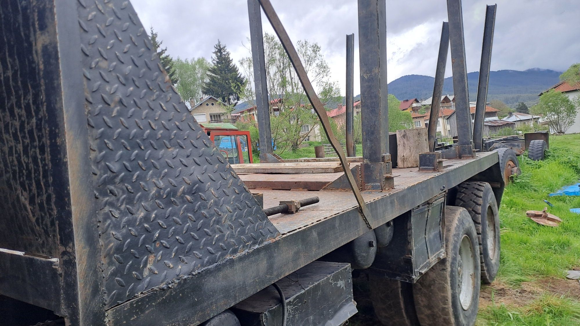 Ман 6x6 372 на части