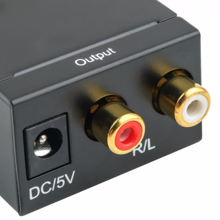 Аудио конвертор на оптичен(цифров) към аналогов сигнал