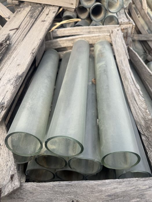 Колба стеклянная, труба стекло, трубка кварцевая