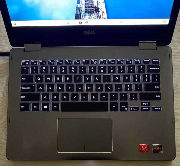 DELL 14 x360 14 FullHD IPS Сенсор AMD Ryzen 5-2500U 8/256
8GB / 256SSD