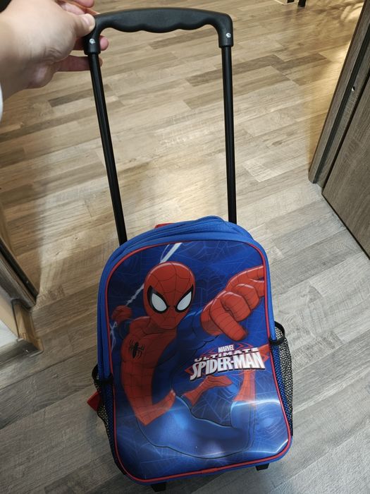 Ghiozdan Troler Spiderman