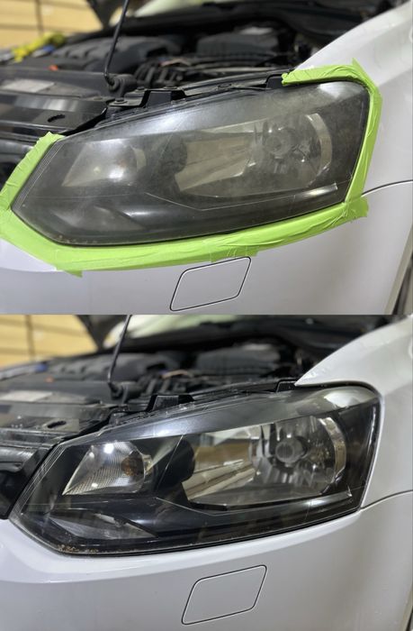 Folie PPF Faruri polish faruri reconditionare cu polimer