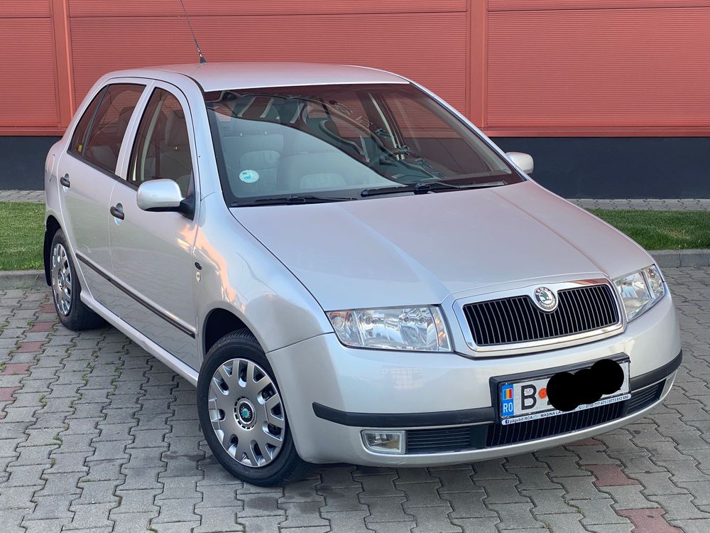 Doar 99.665Km/ Skoda Fabia 1.9Sdi 64Cp/2001/Unic Proprietar 24Ani/AC