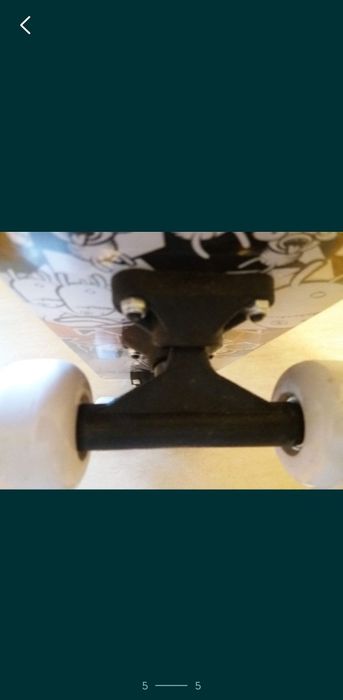 Skateboard Maxtar 43x11 cm, 3-7 ani