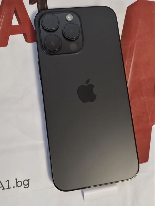 ^^^512GB iPhone 14 Pro Max A1 Гаранция 2024г. Space Black / Черен