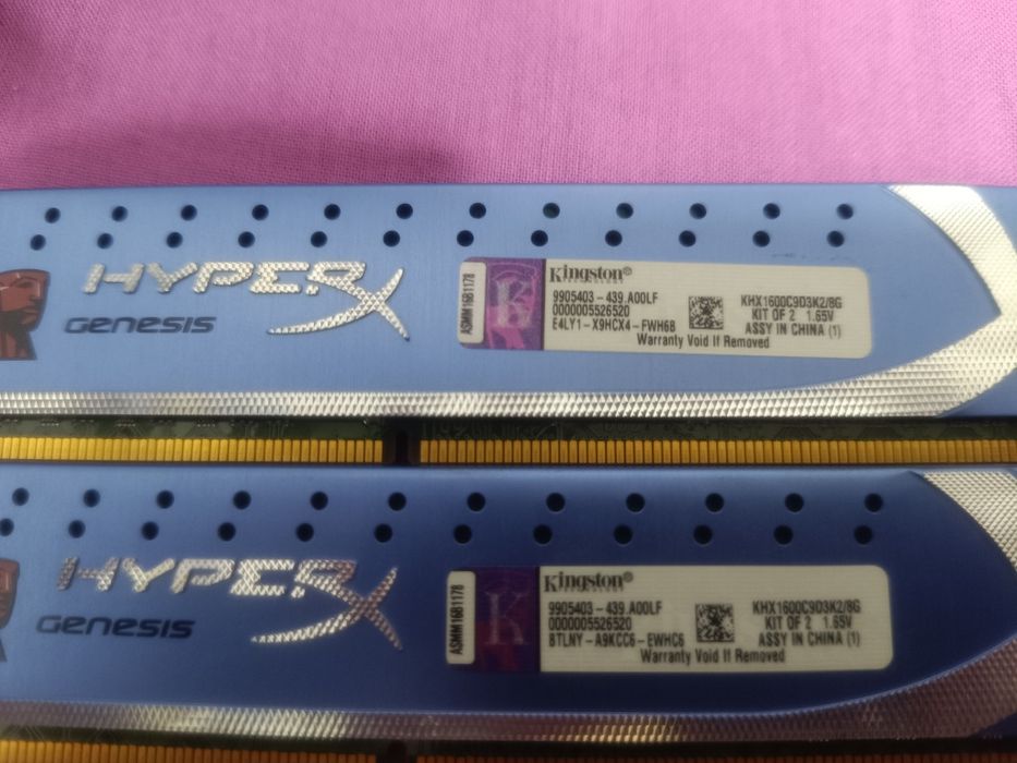 Memorie RAM kit 16 GB 4x4  1600mhz DDR 3