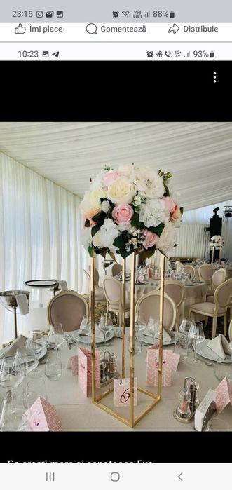 Aranjamente florale nunti botezuri