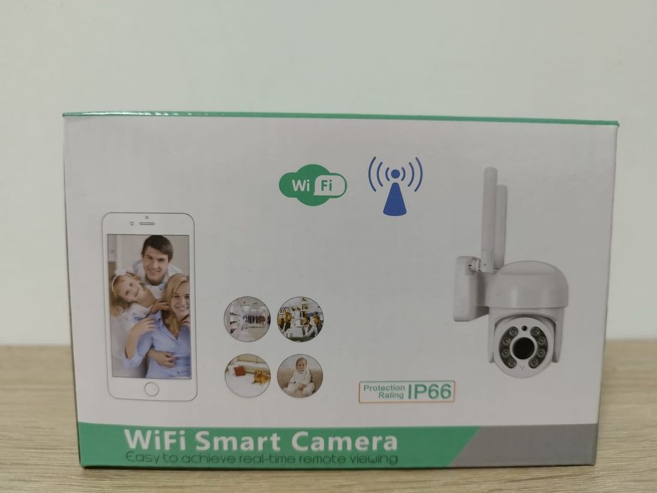 Set 2 Camere Supraveghere Exterior Wireless ,Rotative ,Wifi