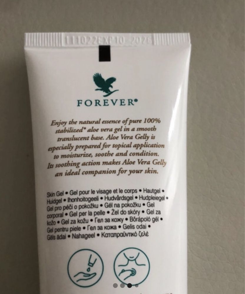 Aloe vera gelly nou sigilat