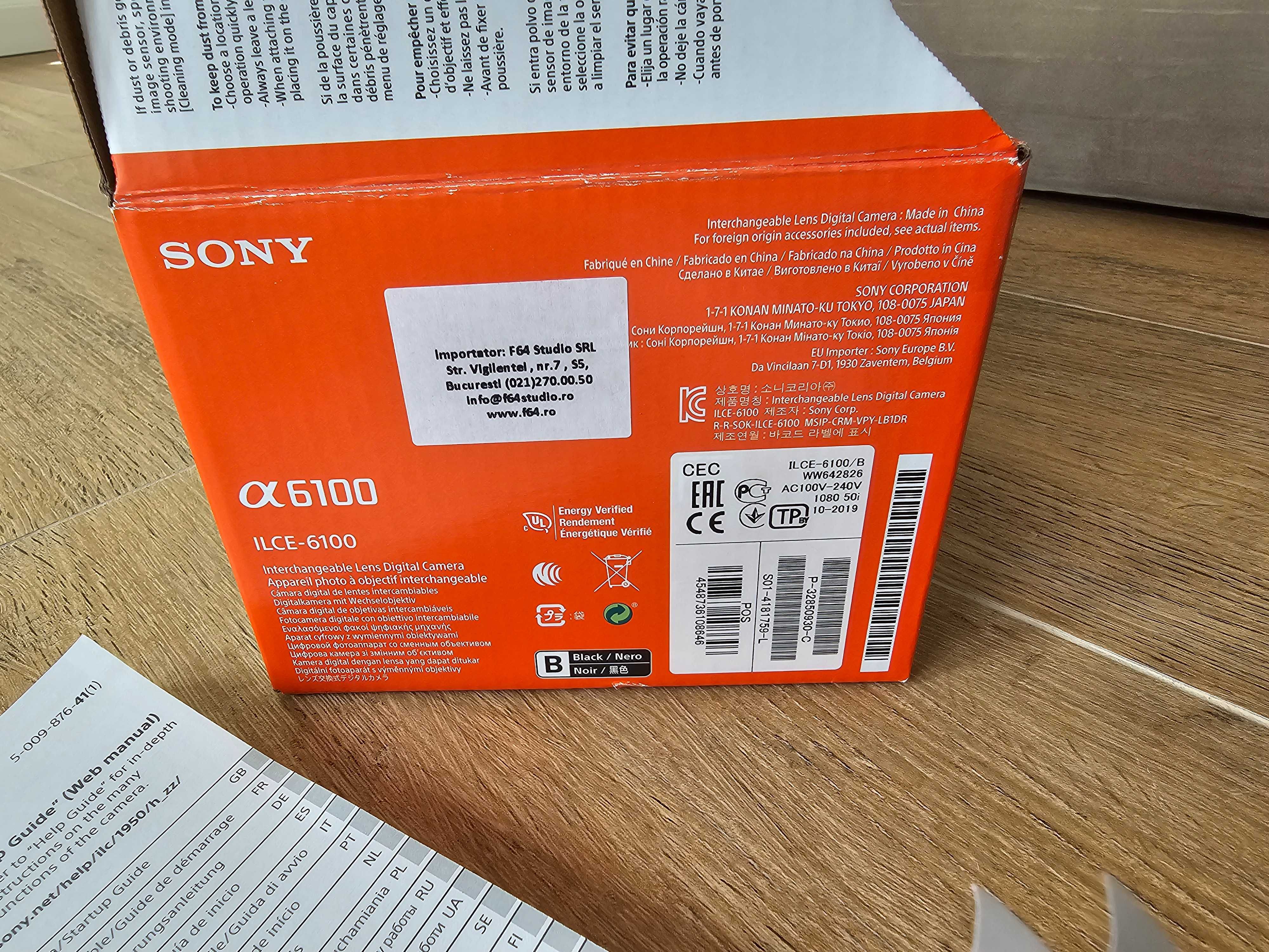 Sony A6100 - Body + accesorii