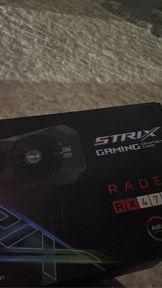 Asus rog strix rx 470 4gb на запчасти