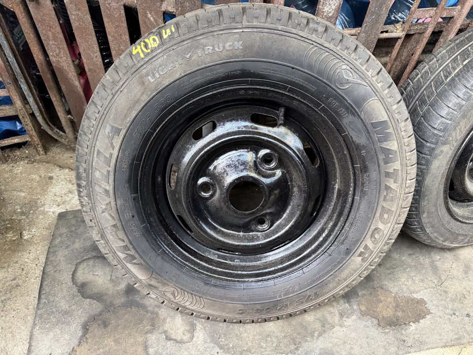 Vand roata 3 prezoane Papuc/Pick up 175 R14 C Matador
