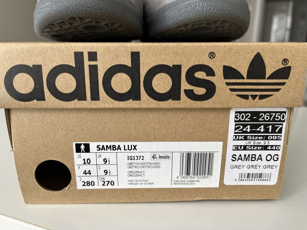 Adidas Samba lux, 44, NOU