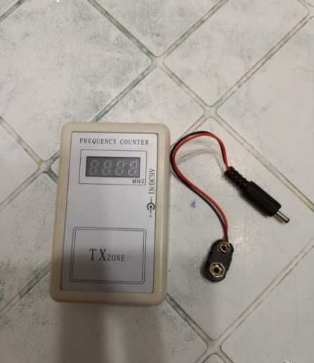 Цифров честотомер за дистанционно за гаражна врата,четец диастанционни