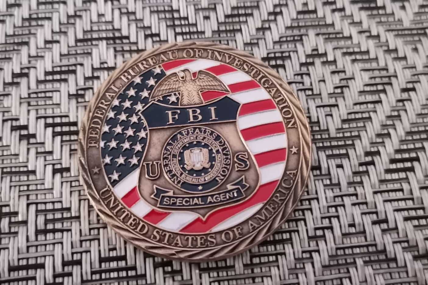 Monedă coin U.S. FBI