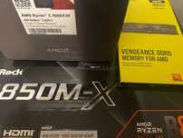Placa de baza ASRock B850M-X cu AMD Ryzen 7 7600x3D 4.1Ghz+32gb dd5