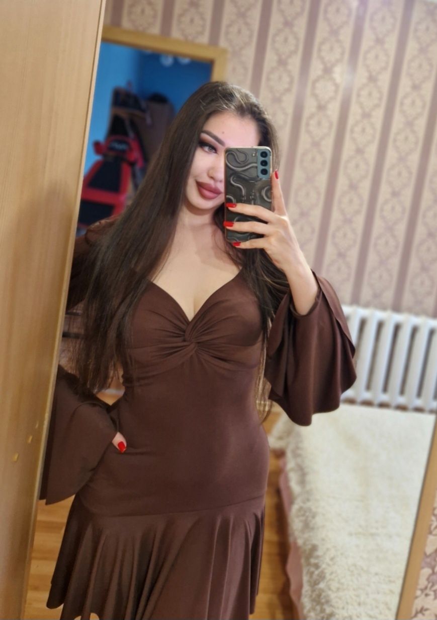 Платье ,шоколадного цвета