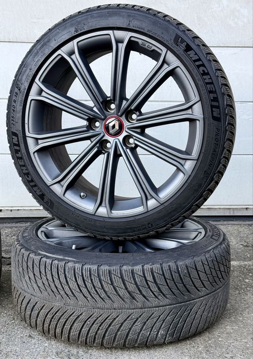 Jante 18 Renault 5x114,3 /anvelope iarna235/40/18 Michelin