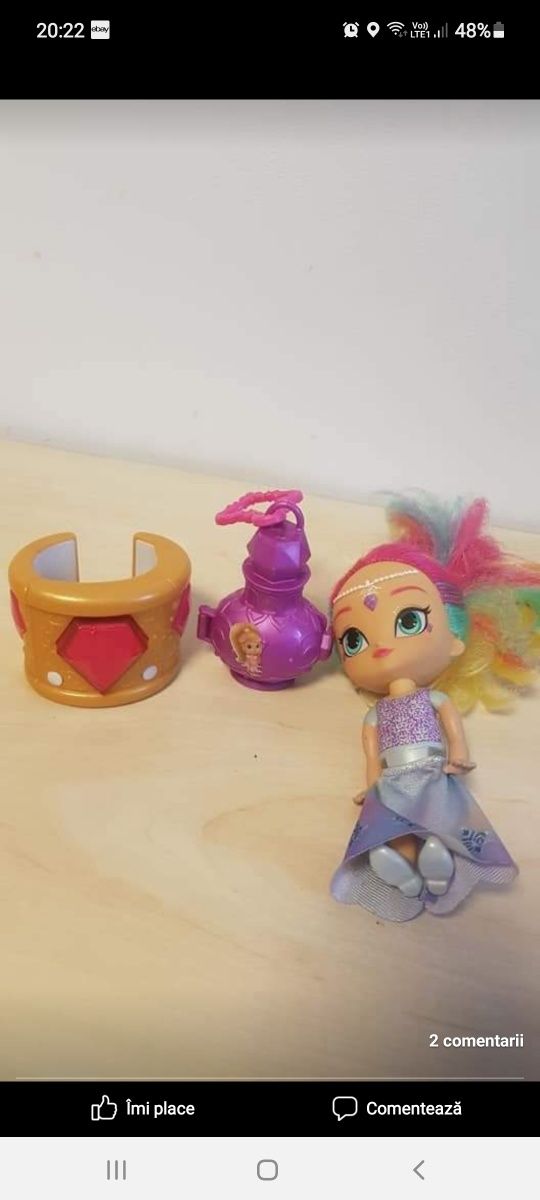 Jucarii fetita figurine. Bebelus. Plus vtech catel strumfi microfon