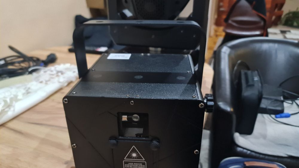 Laser rgb 3 wati,cu dmx si ilda