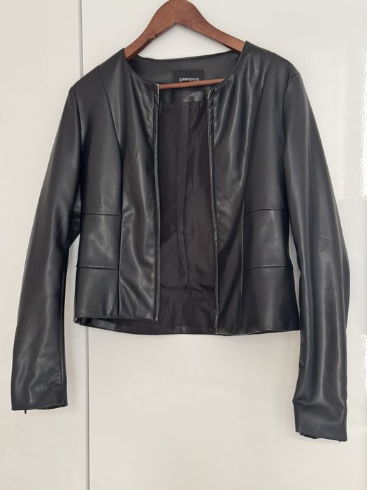 Дамско кожено яке, 38