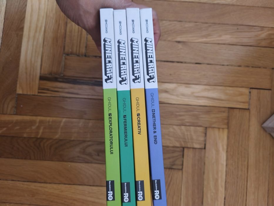 Set cărți Minecraft