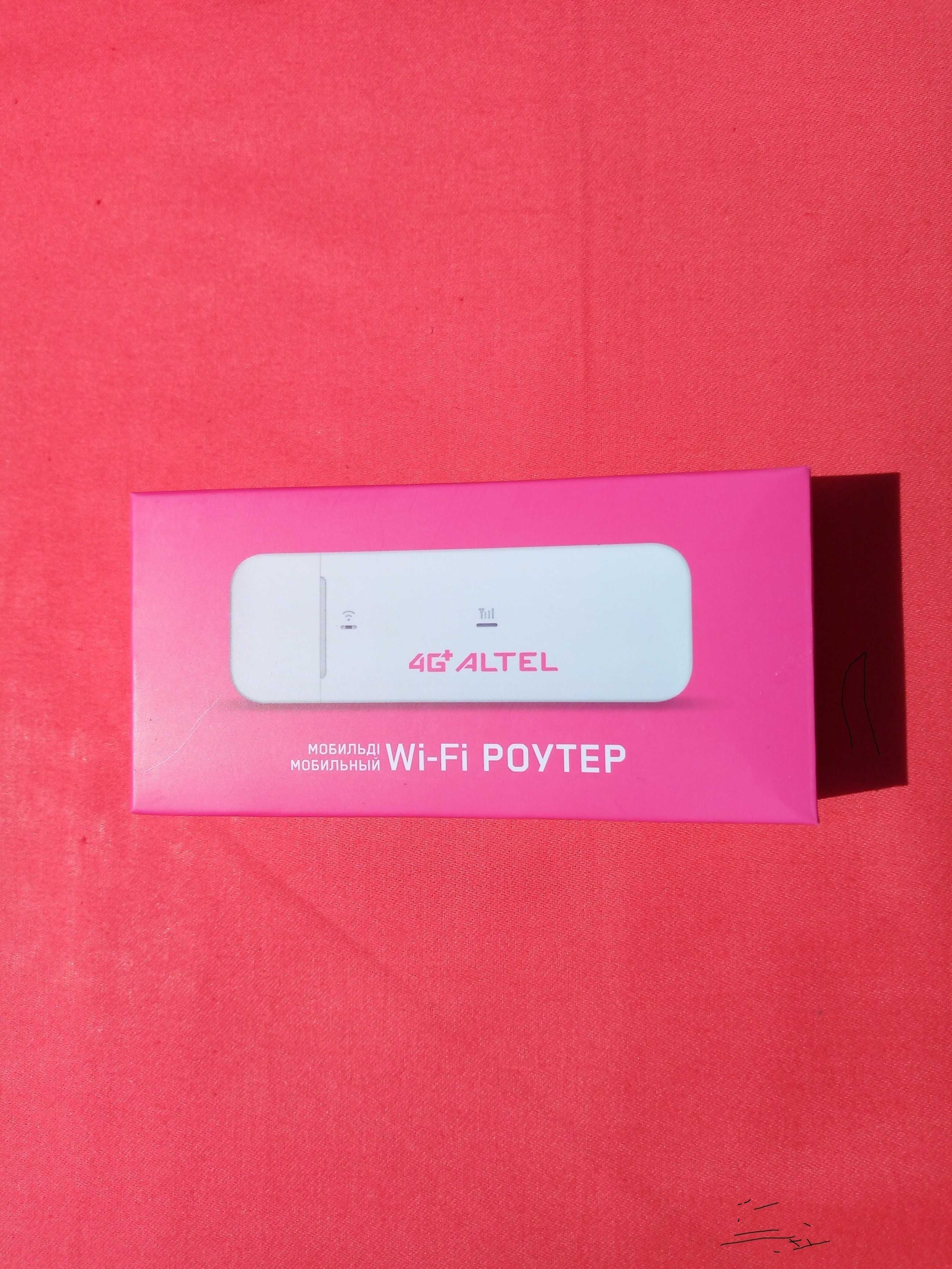 новый!  роутер Wi-Fi + модем USB алтел теле2 4G+