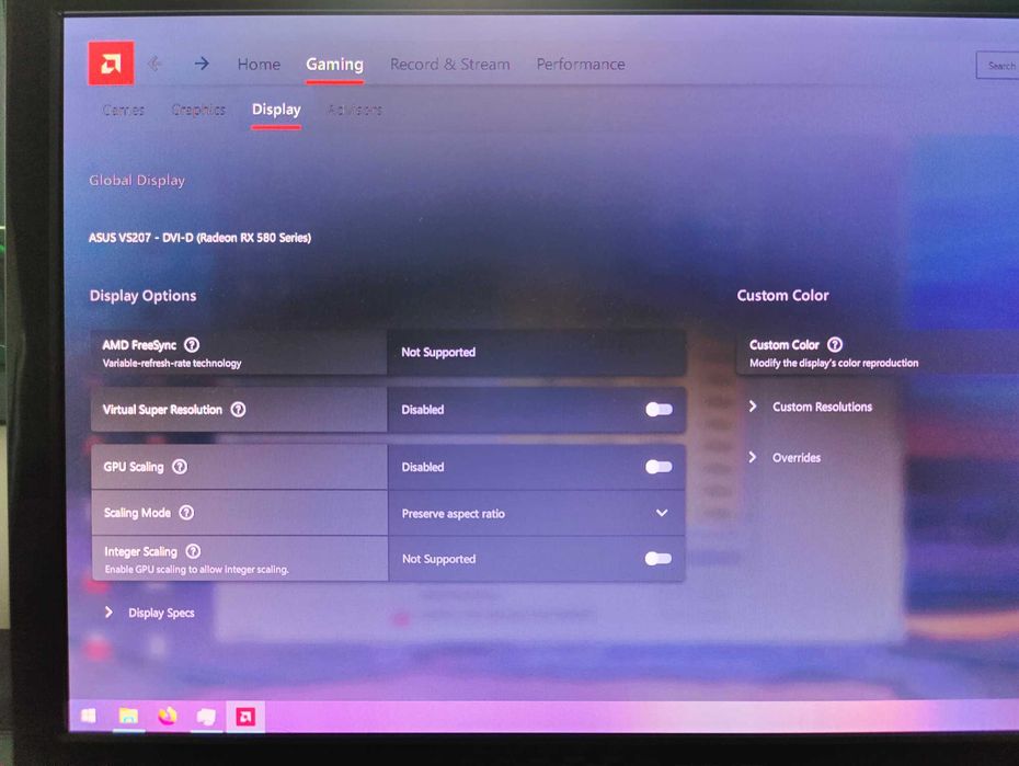 Asus RX 580 4Gb OC