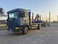 Camion Scania cu remorca