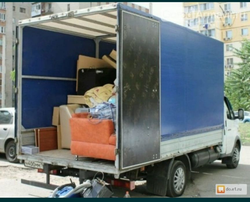 Услуга Грузчиков и Разнорабочих есть Газель