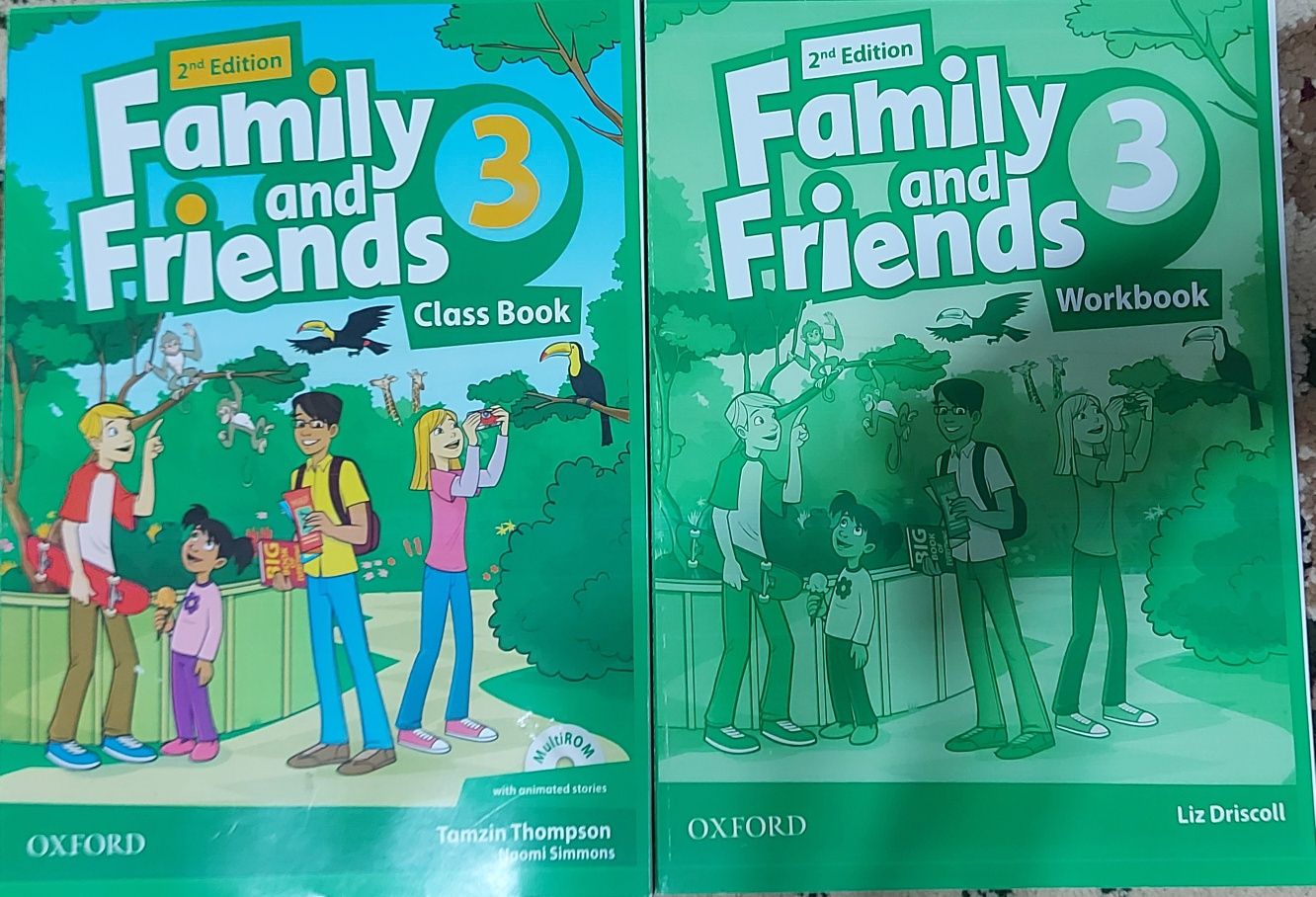 Книги Family and Friends вче части