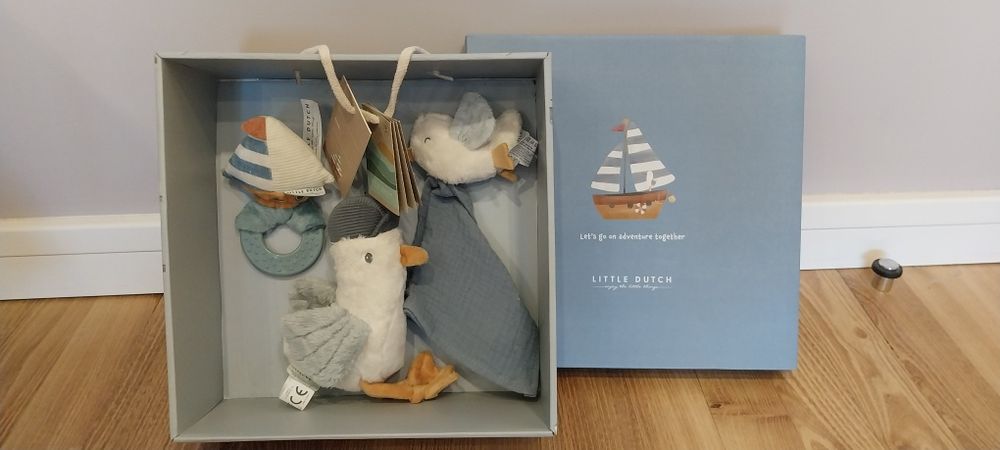 Подаръчна кутия Little Dutch с меки играчки 0+