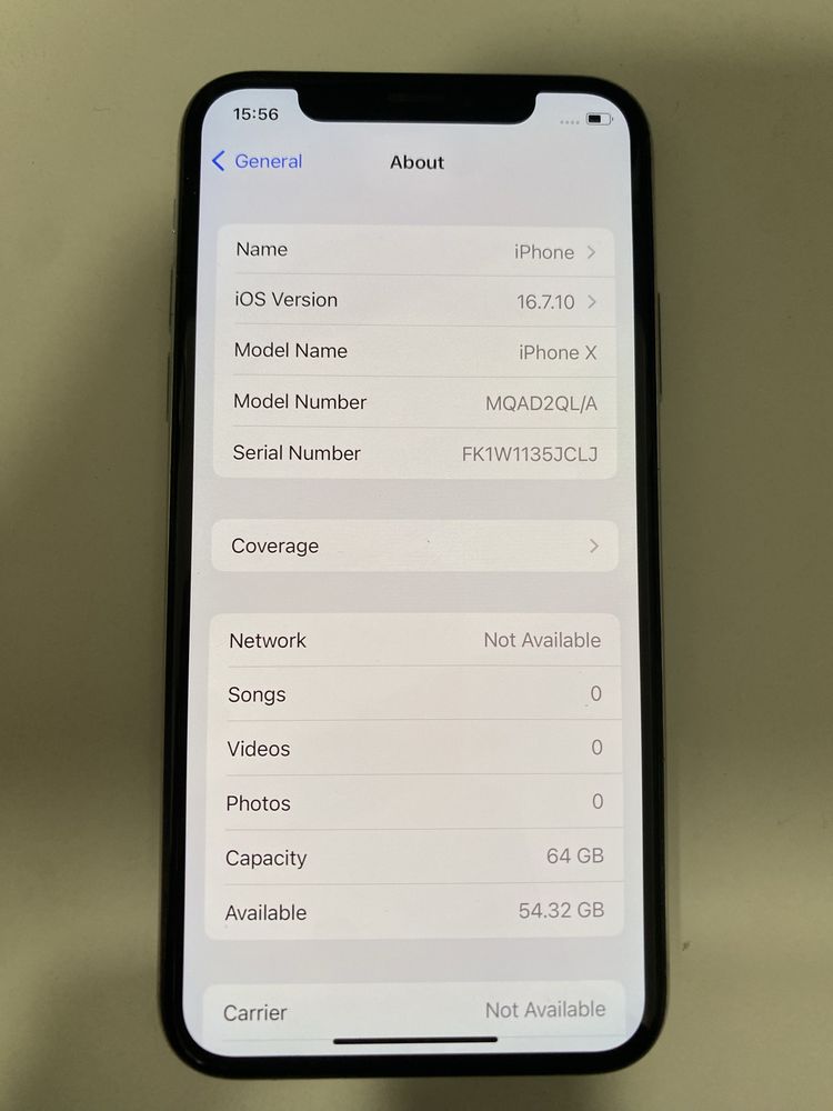iPhone X 64GB ID-awg963