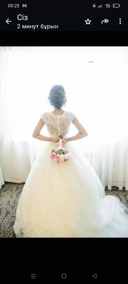 Свадебное платье продается срочно, в связи с переездом в другой город