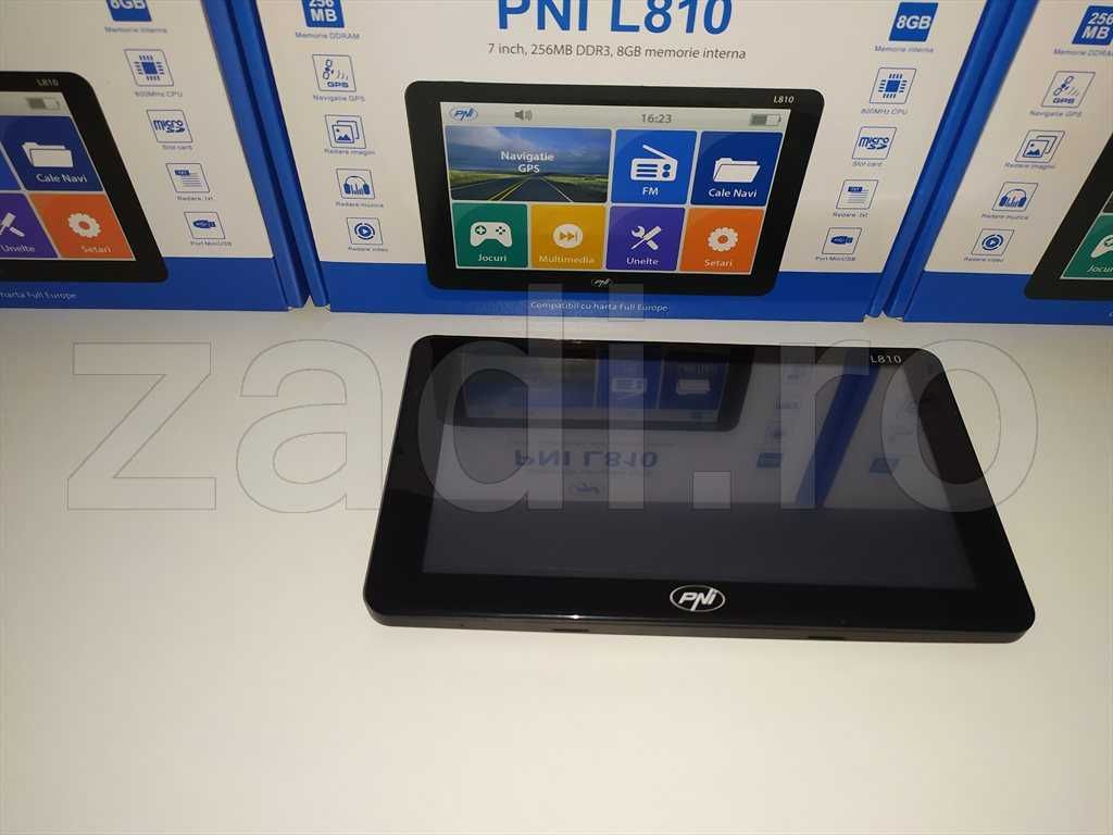 Gps-uri PNI L810 cu harti full Europa si 4 softuri- dedicate camion