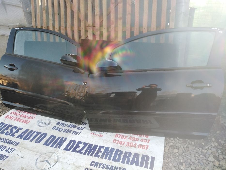 Uși/portiere originale dezechipate, Opel Corsa D Coupe, import German