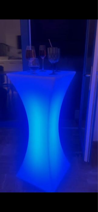 Mobilier led evenimente cocktail livrare 24h