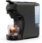 Espressor HiBREW H1A 3in1, 19 bari, capsule DG/Nespresso