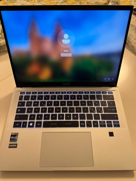 Laptop MSI Prestige 14Evo B13M, Intel i7 13700H, 16GB RAM, 1TB SSD