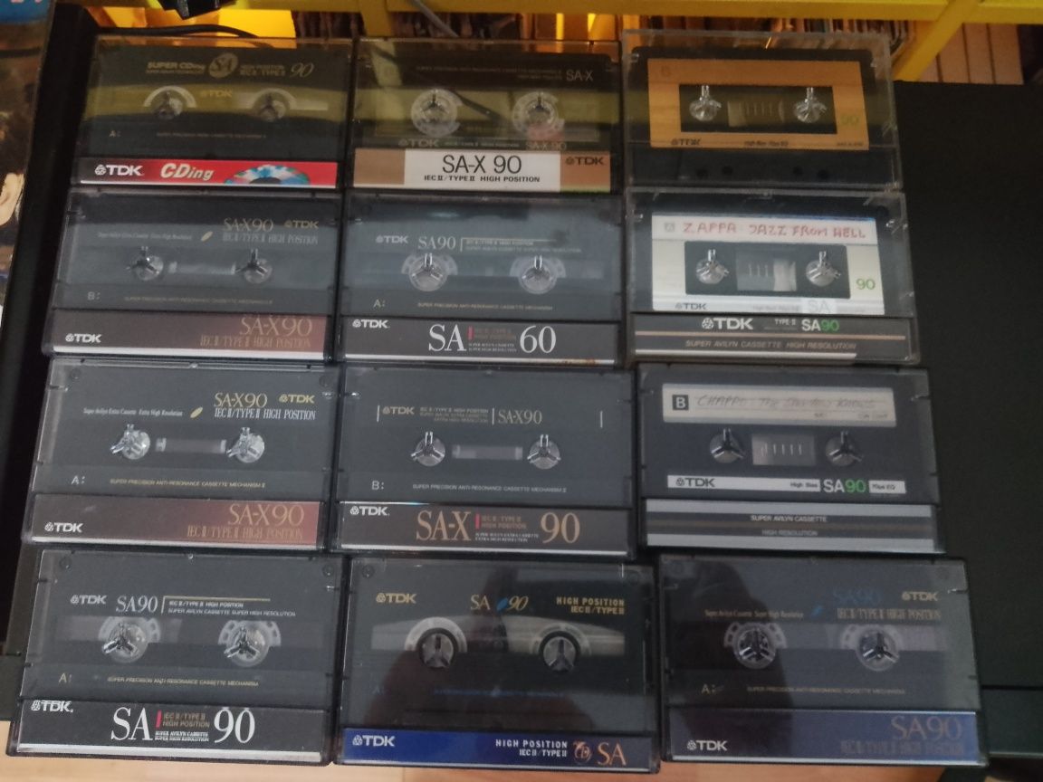 Casete audio cu muzica TDK SA-X90, TDK SA 90