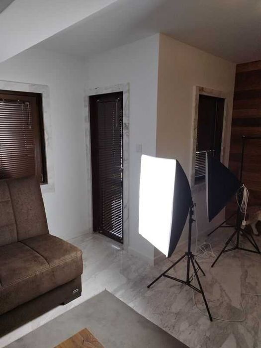 LED СТУДИЕН КОМПЛЕКТ ОСВЕТЛЕНИЕ – 2 бр. софтбокса (50x70 см) 10800 lm