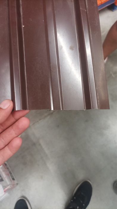 Tablă cutată colorată