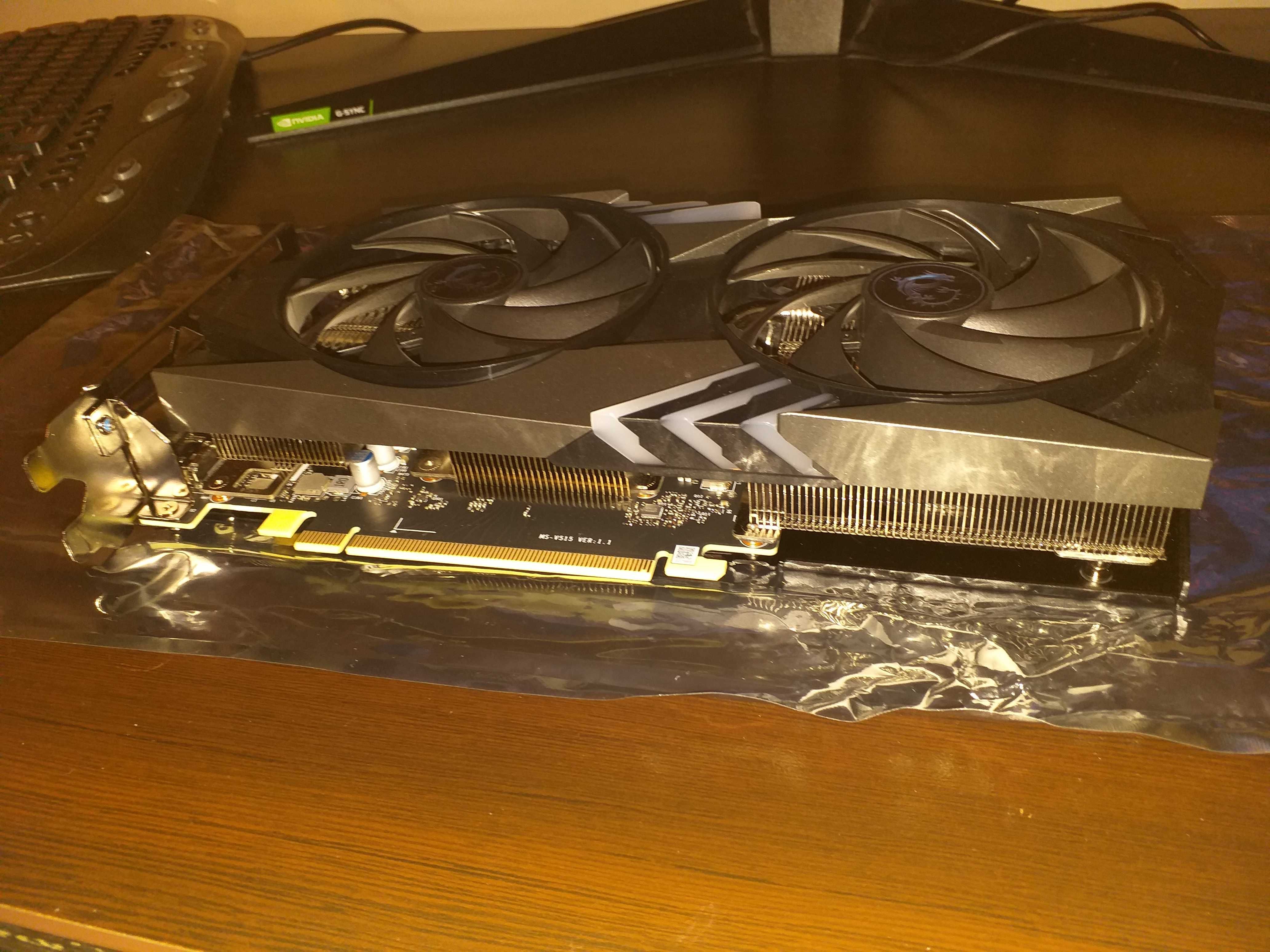 Видео карта MSI RTX 4060 Ti Gaming X, 8GB GDDR6