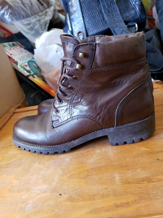 Италиански боти естествена кожа Enco Angiolini