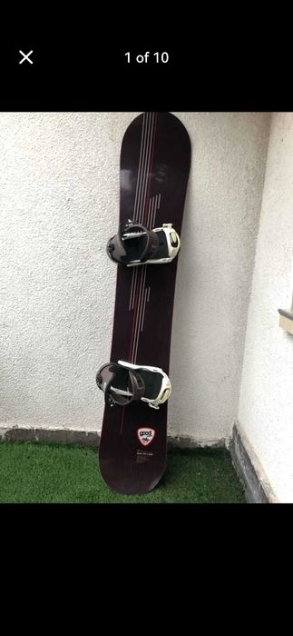 Сноуборд "Good" 170 cm X-Wide + автомати "Drake" Rusty Tootbrush XL
