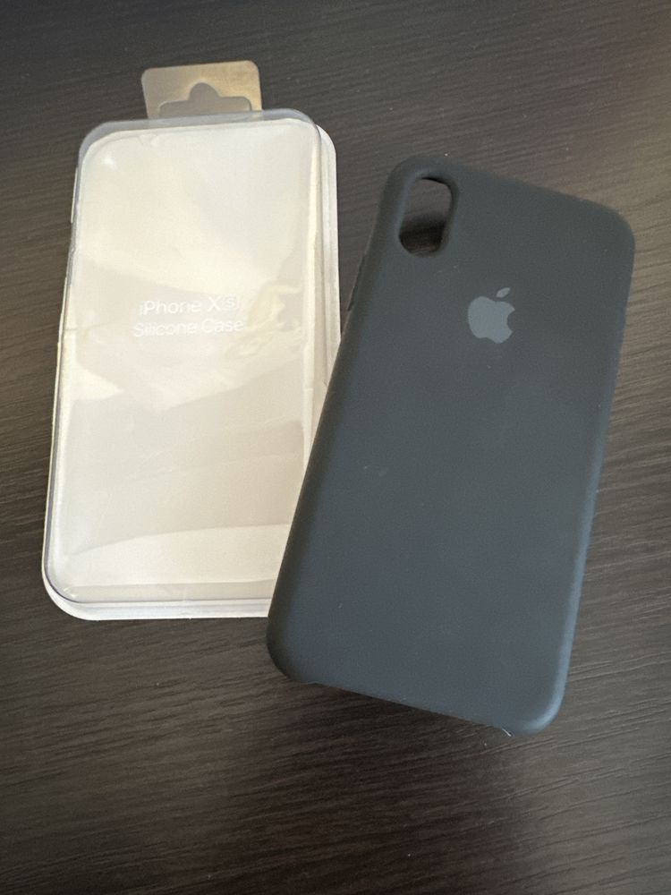 Husa silicon IPhone X/XS Neagră