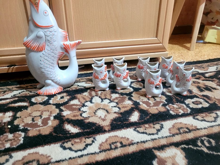 Набор рюмок рыыбки
