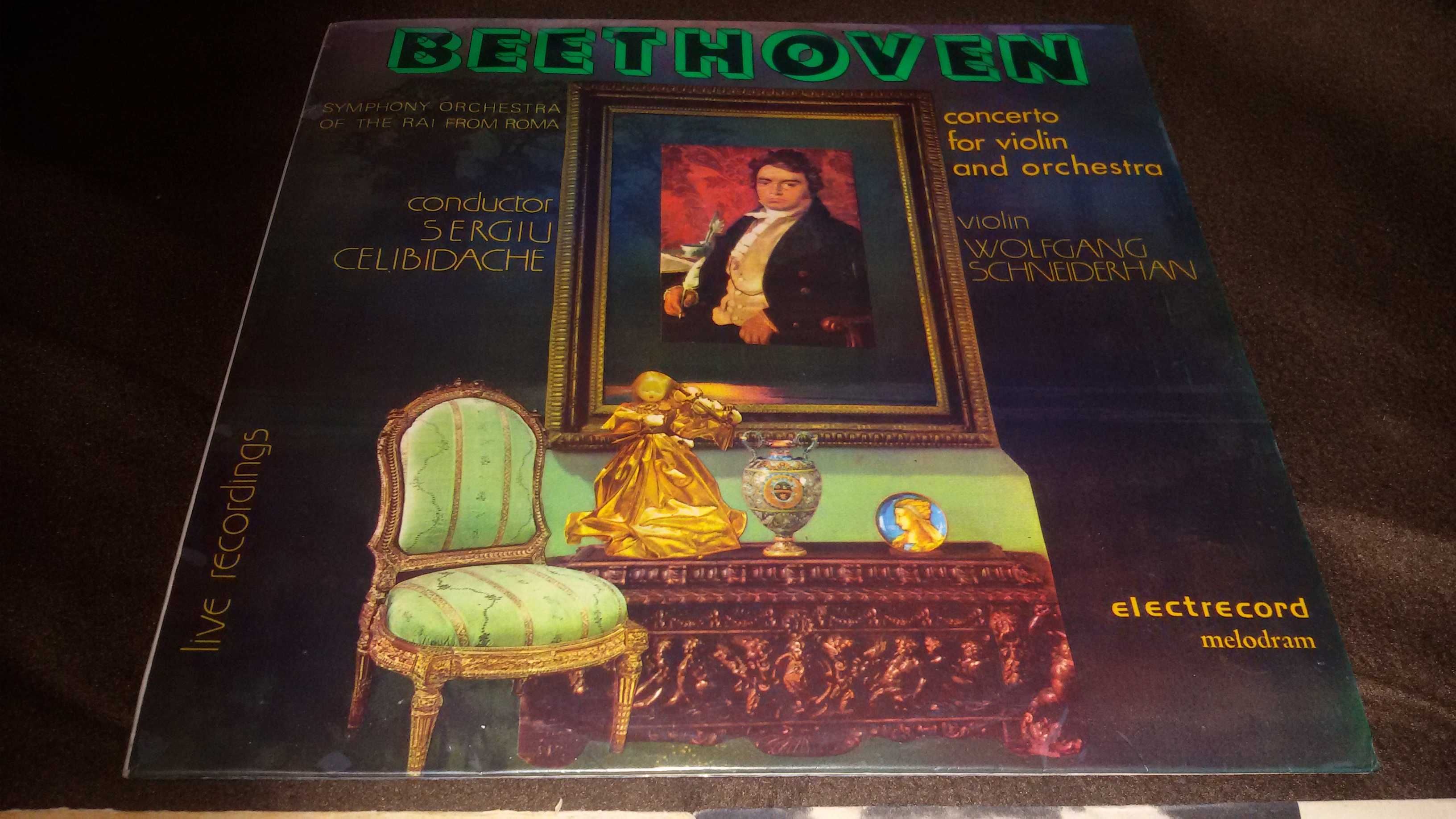 Lot 3 discuri vinil Beethoven