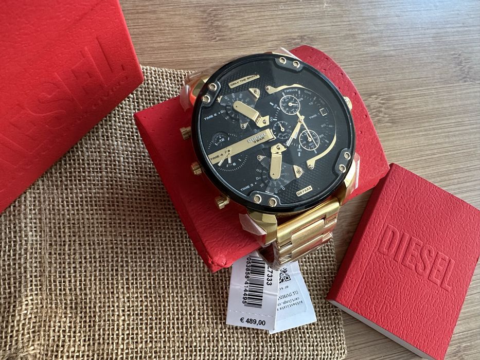 Ceas Diesel Mr Daddy nou gold cel mai mare